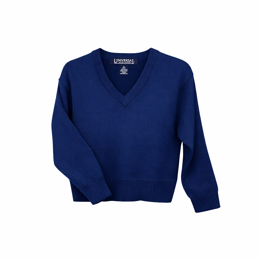 V-Neck Pullover W/ICA Logo (Grades: 6-8)