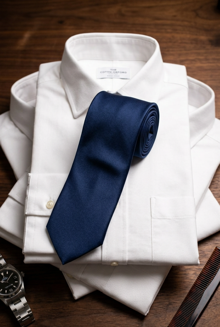 Navy Blue Necktie