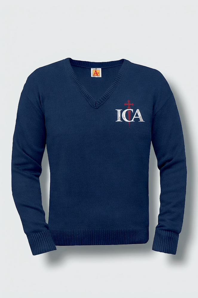 Pullover Sweater w/ICA Logo (Grade: 12)