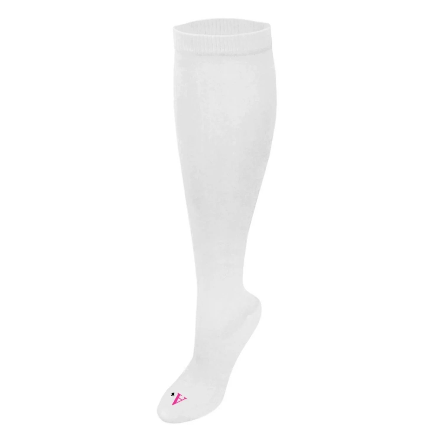Girls Flat-Knit Knee-High Socks, 3 Pairs