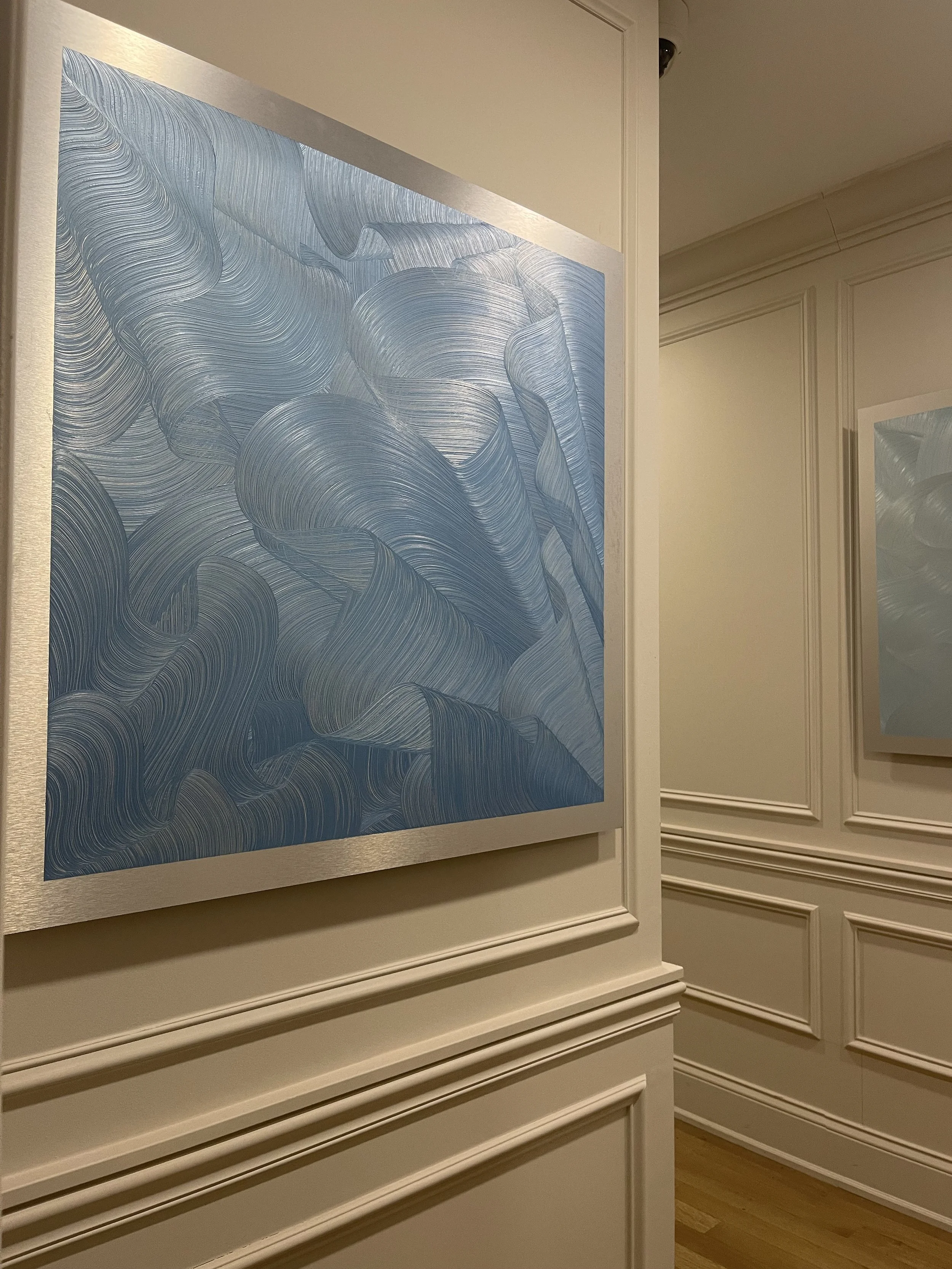 Pearl Blue Ribbons No.1