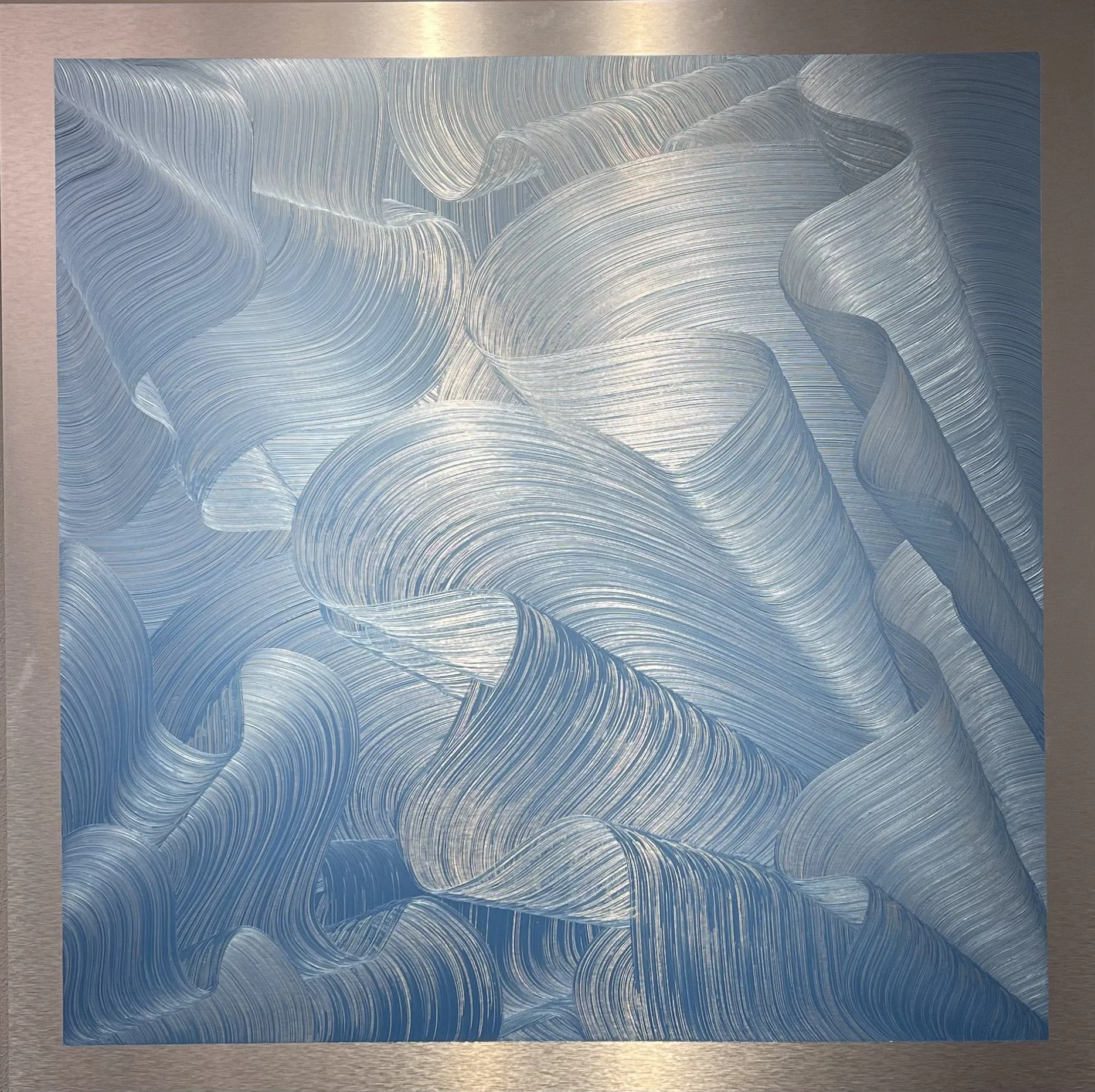 Pearl Blue Ribbons No.1