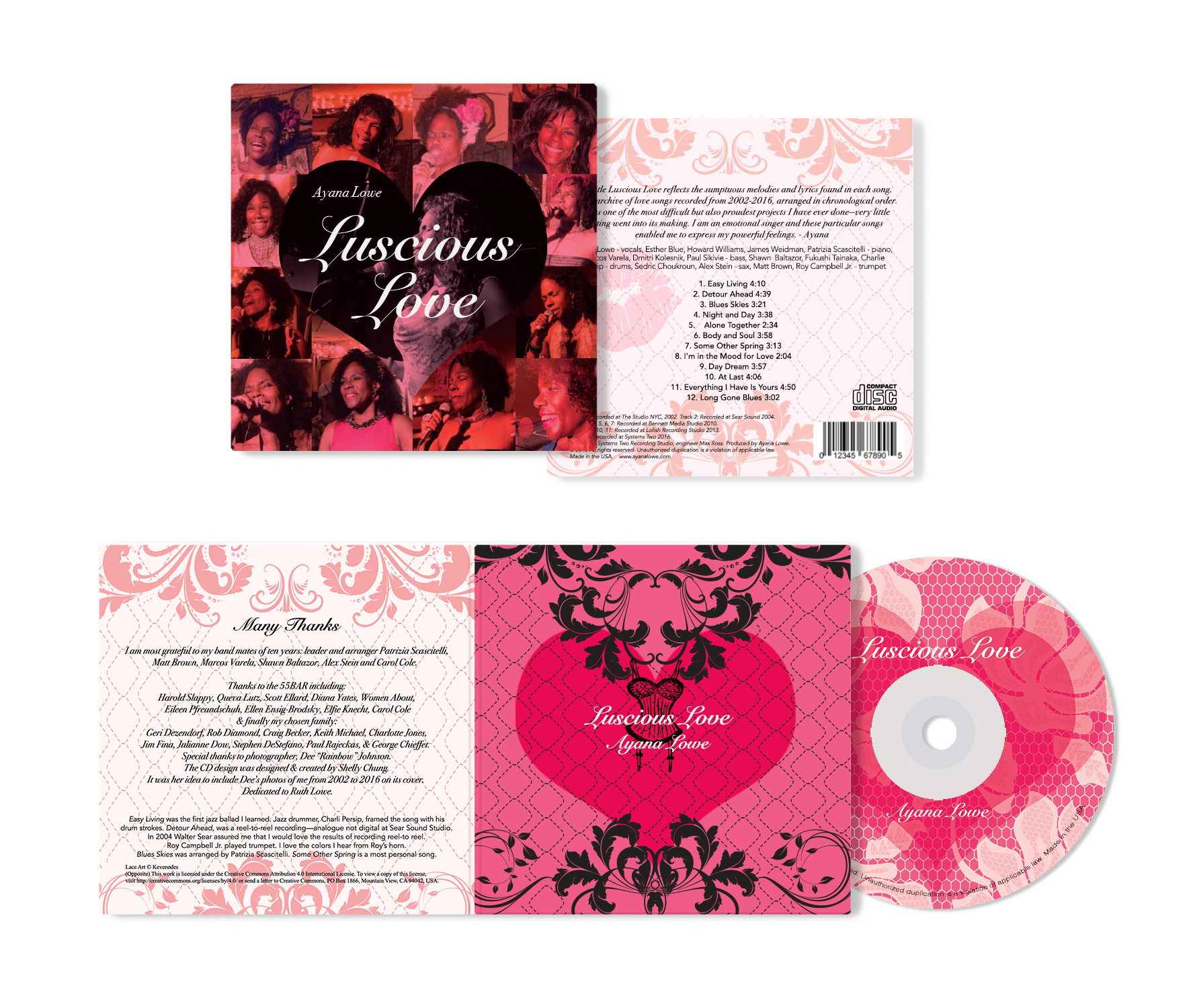 CD Design - Ayana Lowe
