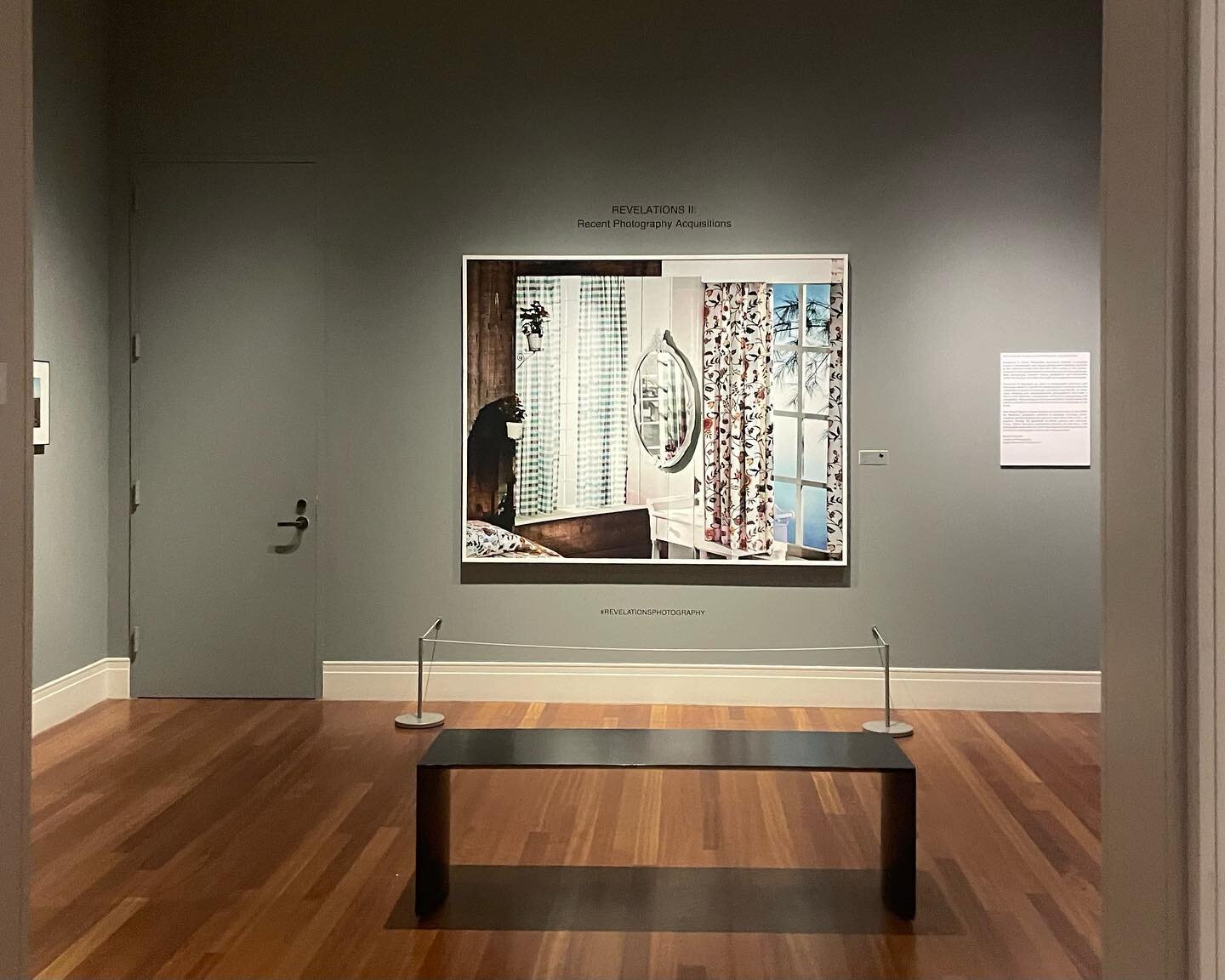 Dwelling #3 installed in the @ogdenmuseum nearly two years ago. This 60x75 inch print, along with Dwelling #9 lives in their permanent collection. 

&ldquo;Dwelling reimagines photographs commissioned by J.C. Penney during the 1970s for use in their 