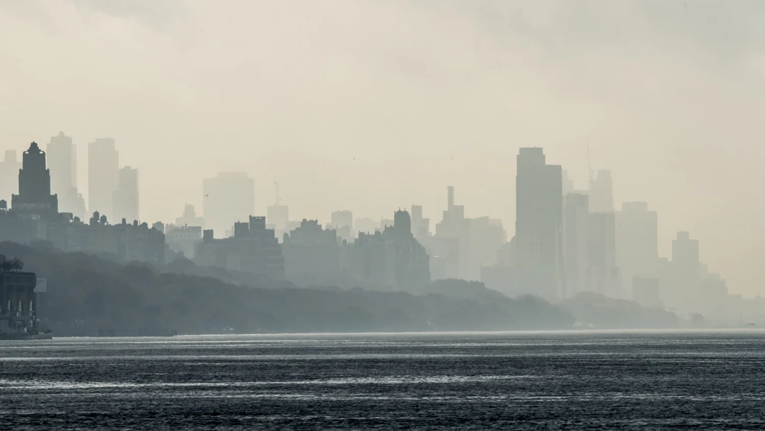 Harlem and the Hudson River