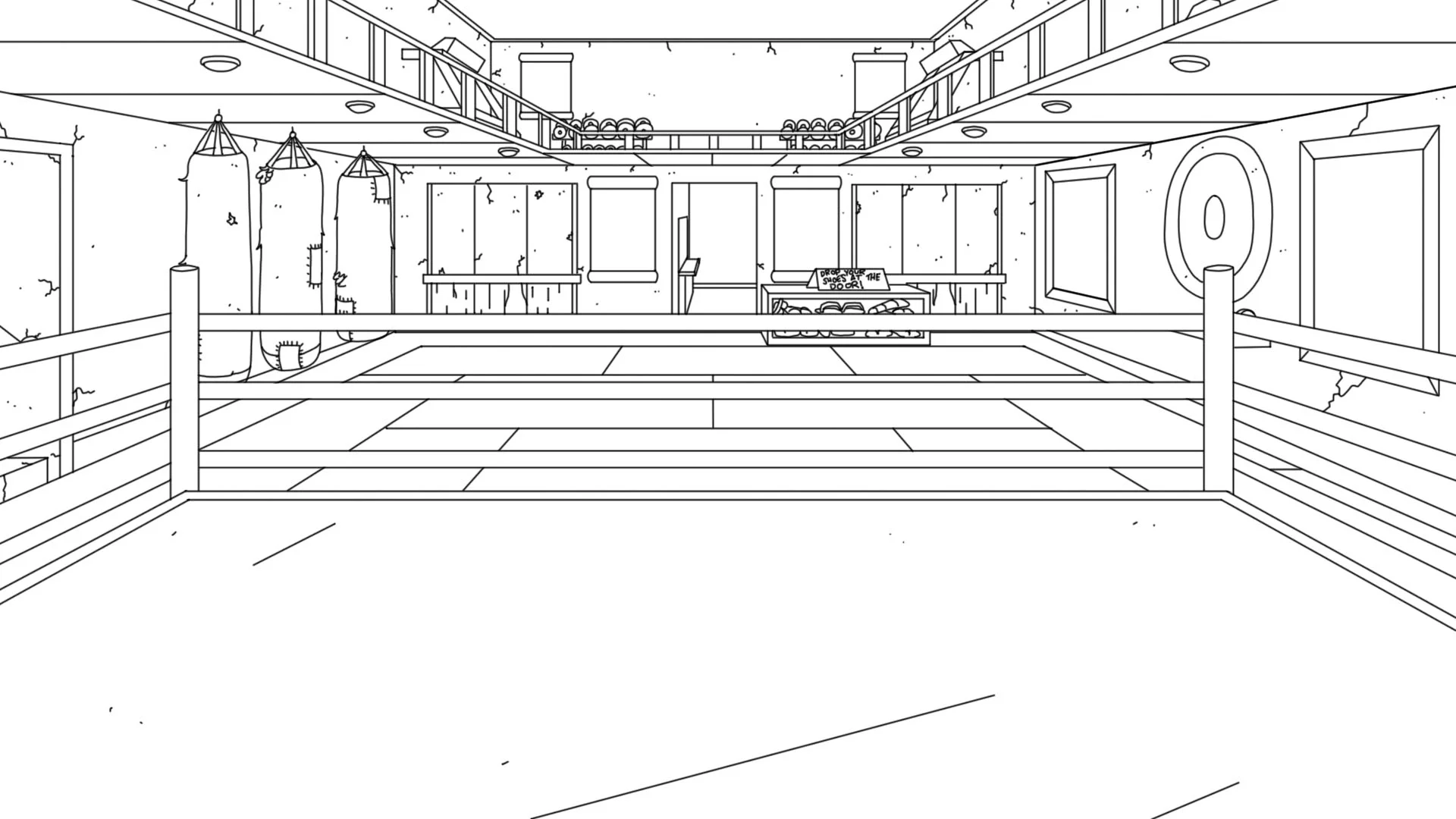 The Dojo Series; Background Design
