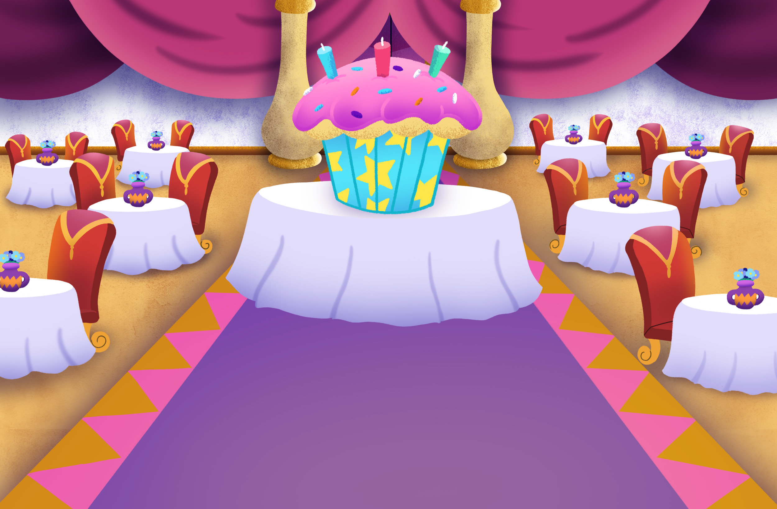 Cool School; Background Design