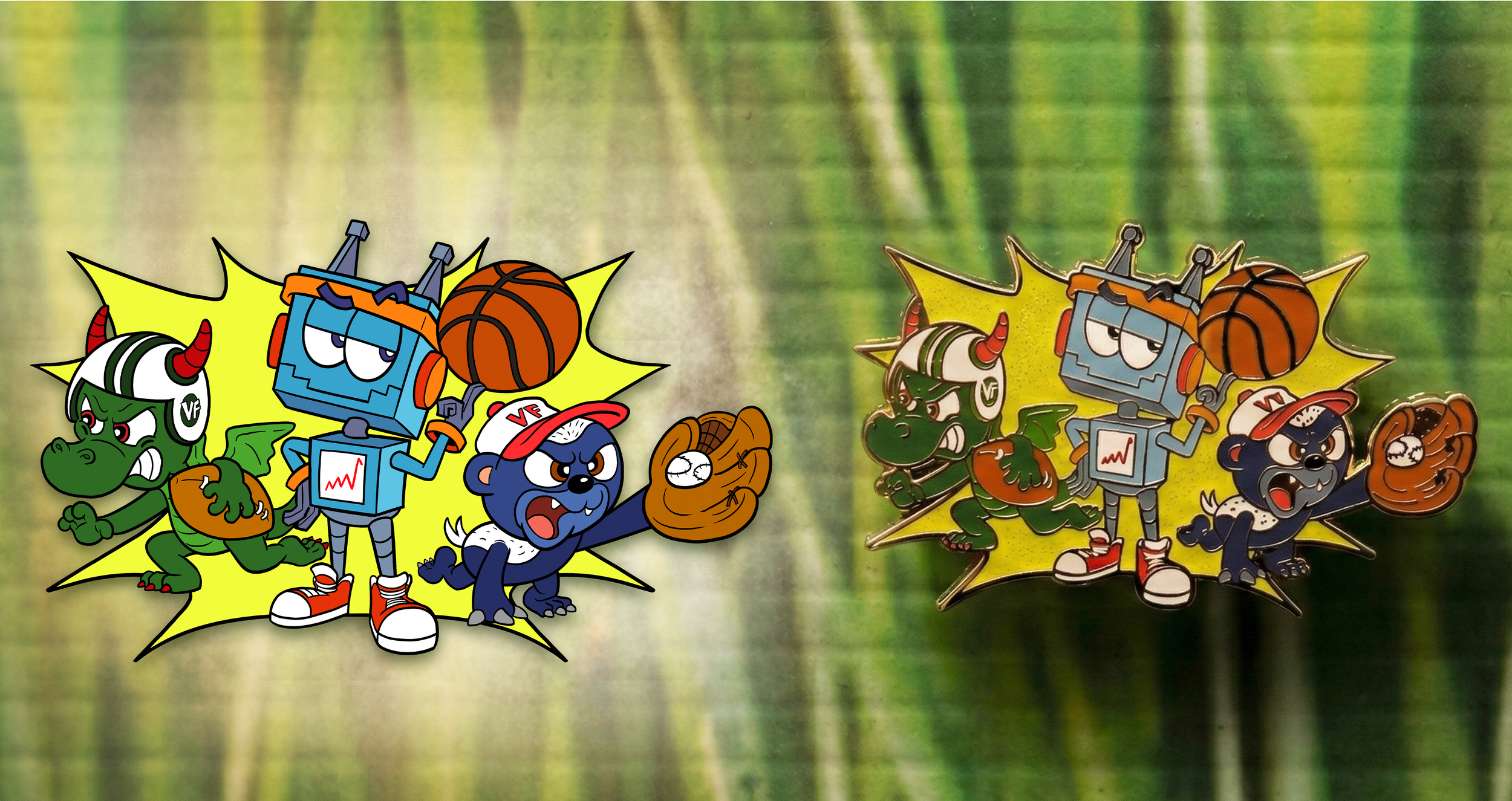  VeeFriends Fanatics Fest Enamel Pin Design 