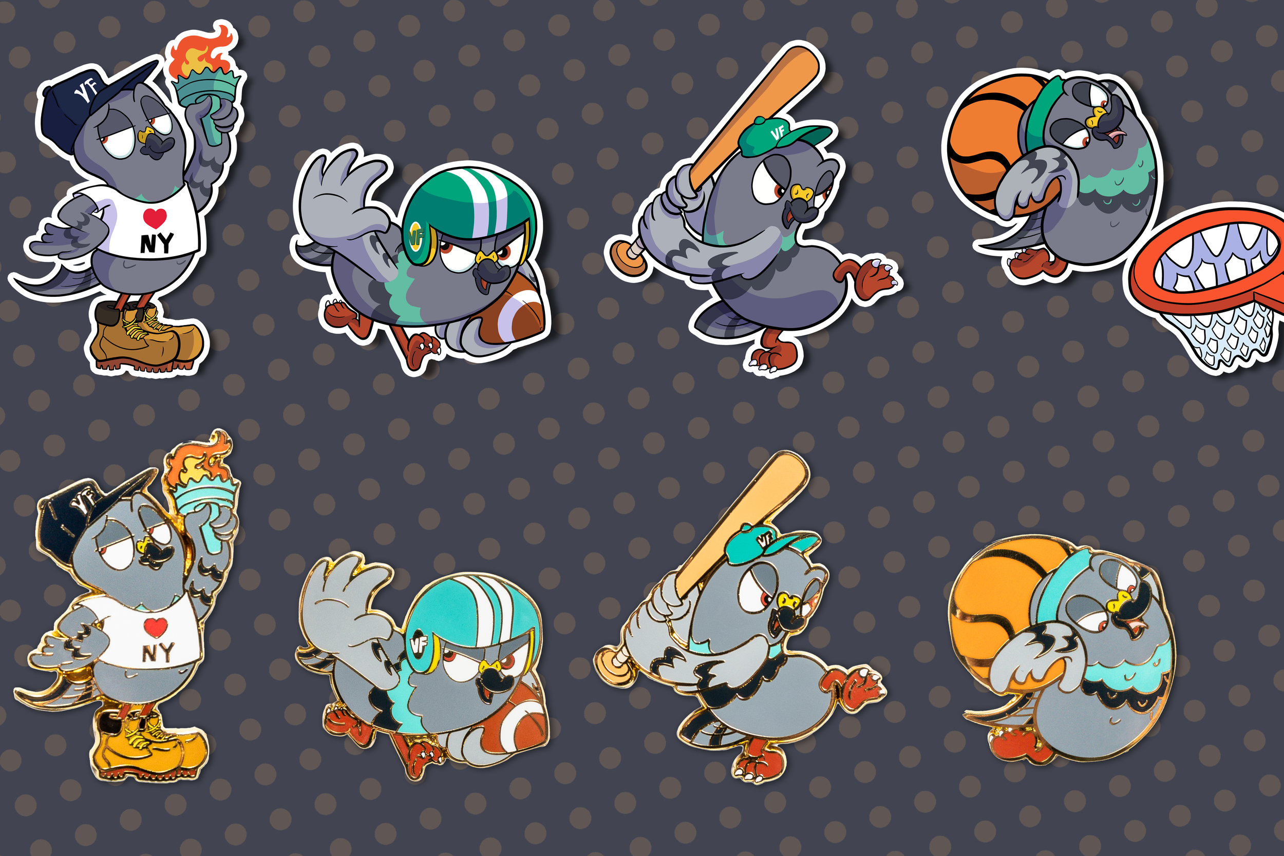  VeeFriends Fest Enamel Pin Design 