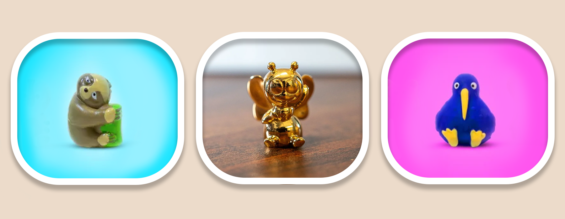  VeeFriends Mini’s hand-painted finish across the character line, approved for production 