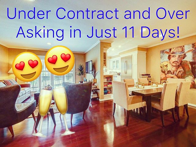 My condo listing in Hollywood is in escrow! Happy seller and happy buyer!!! Call me if you&rsquo;re thinking of selling your home or buying something new! #losangeles #realestate #larealtor