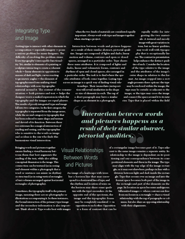 Expressive Typography Layout – Page 2