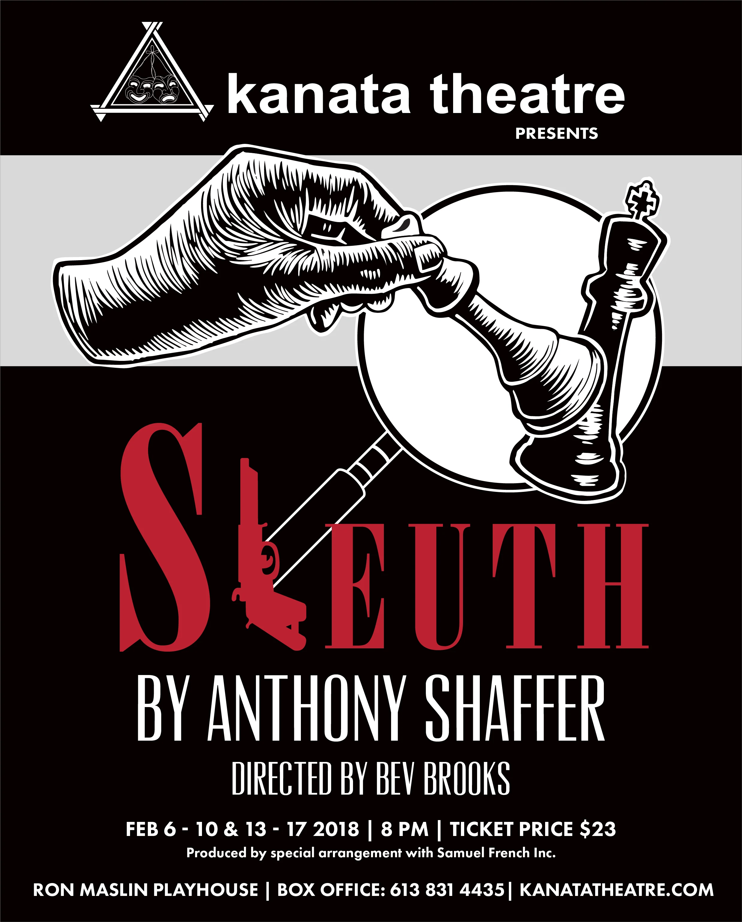 Sleuth — Theatre Poster