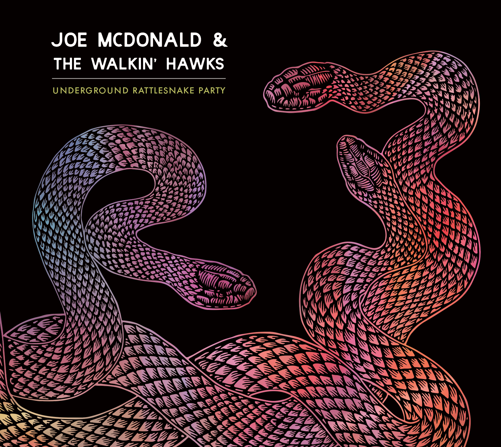 Joe McDonald & the Walkin' Hawks — Album Cover