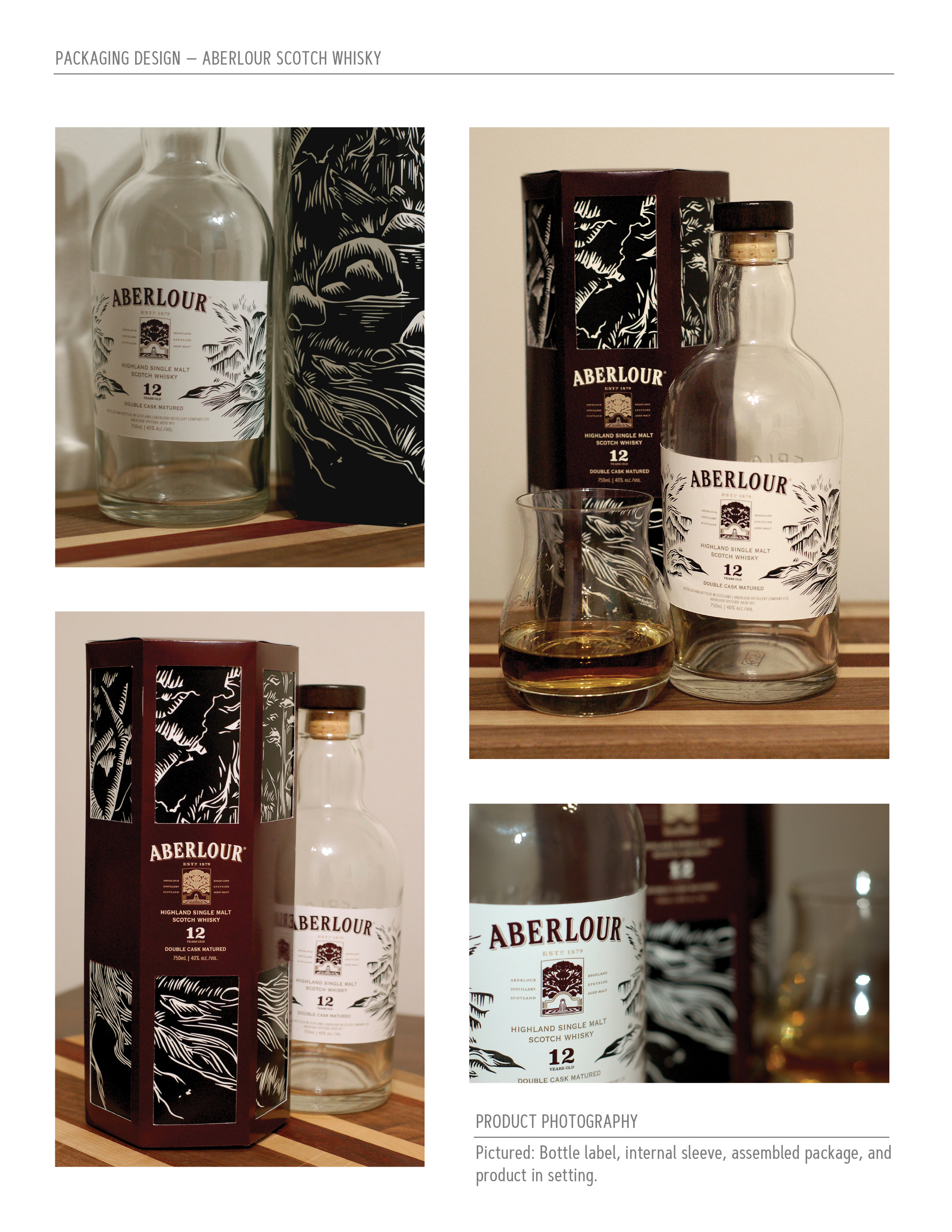 Aberlour Package Design — Product Photography