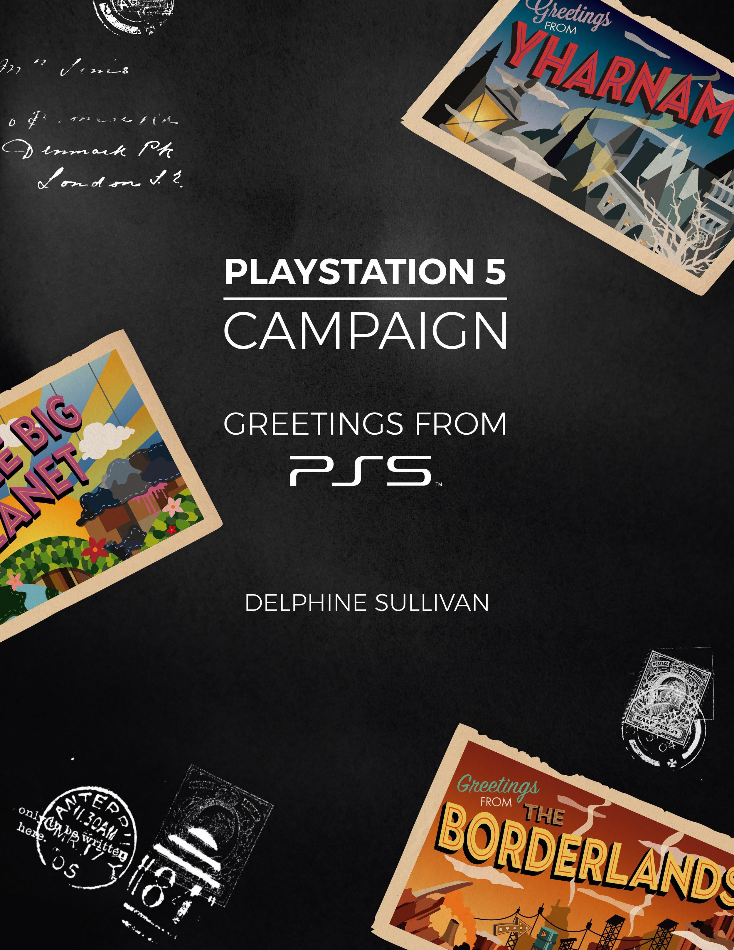 PS5 Ad Campaign — Cover Page