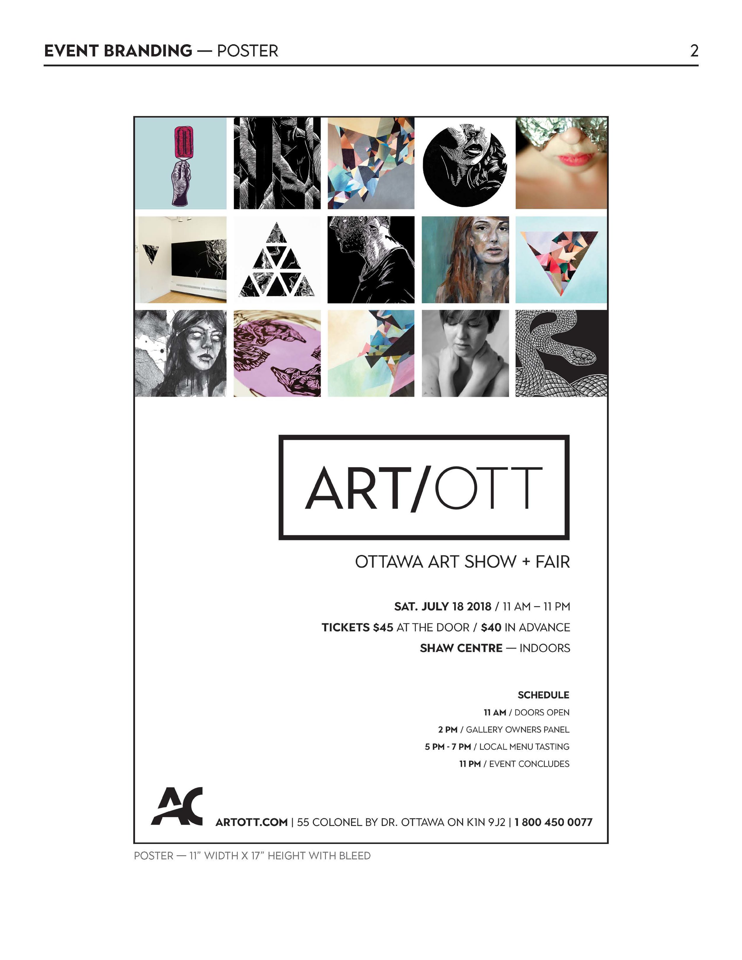 ART/OTT Event Branding — Poster