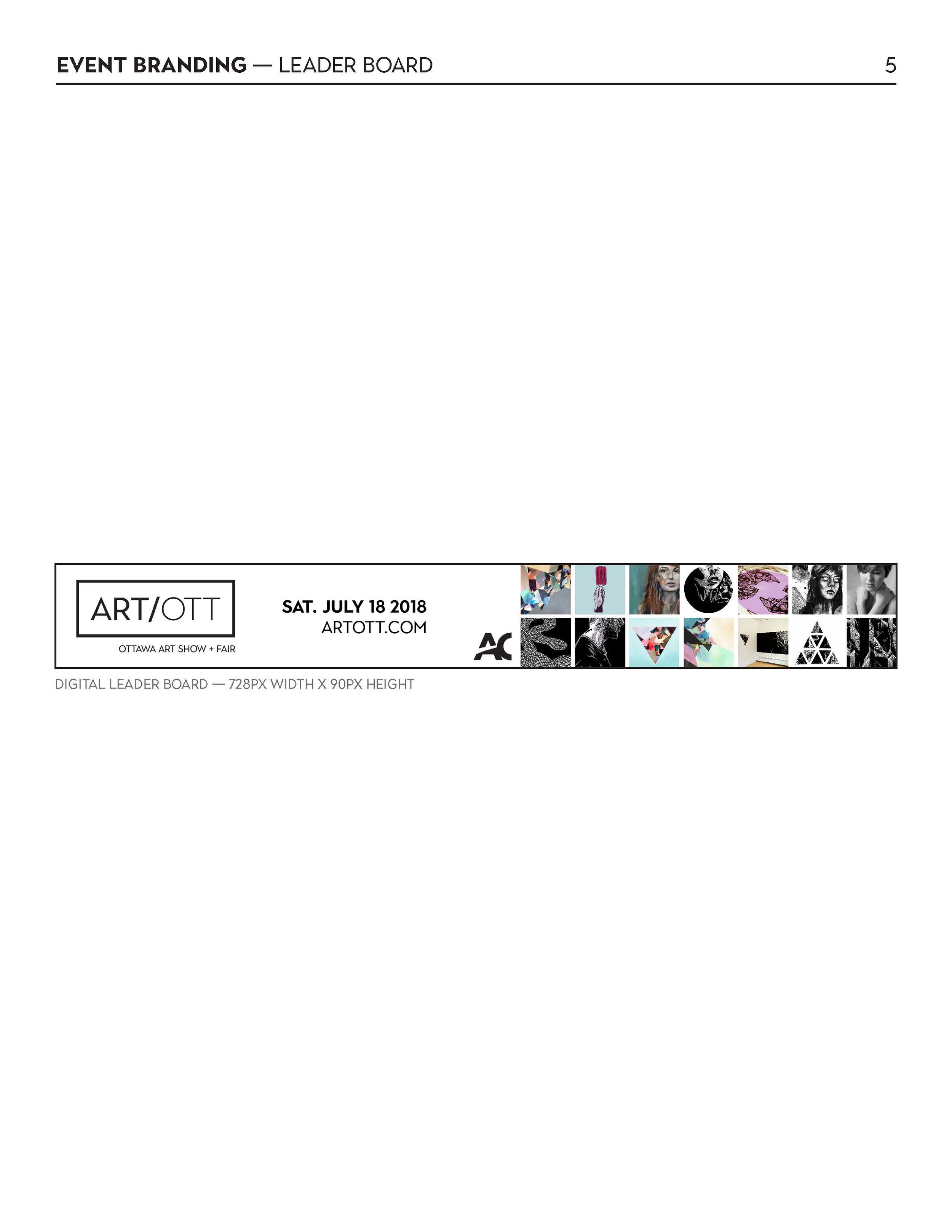 ART/OTT Event Branding — Leader Board
