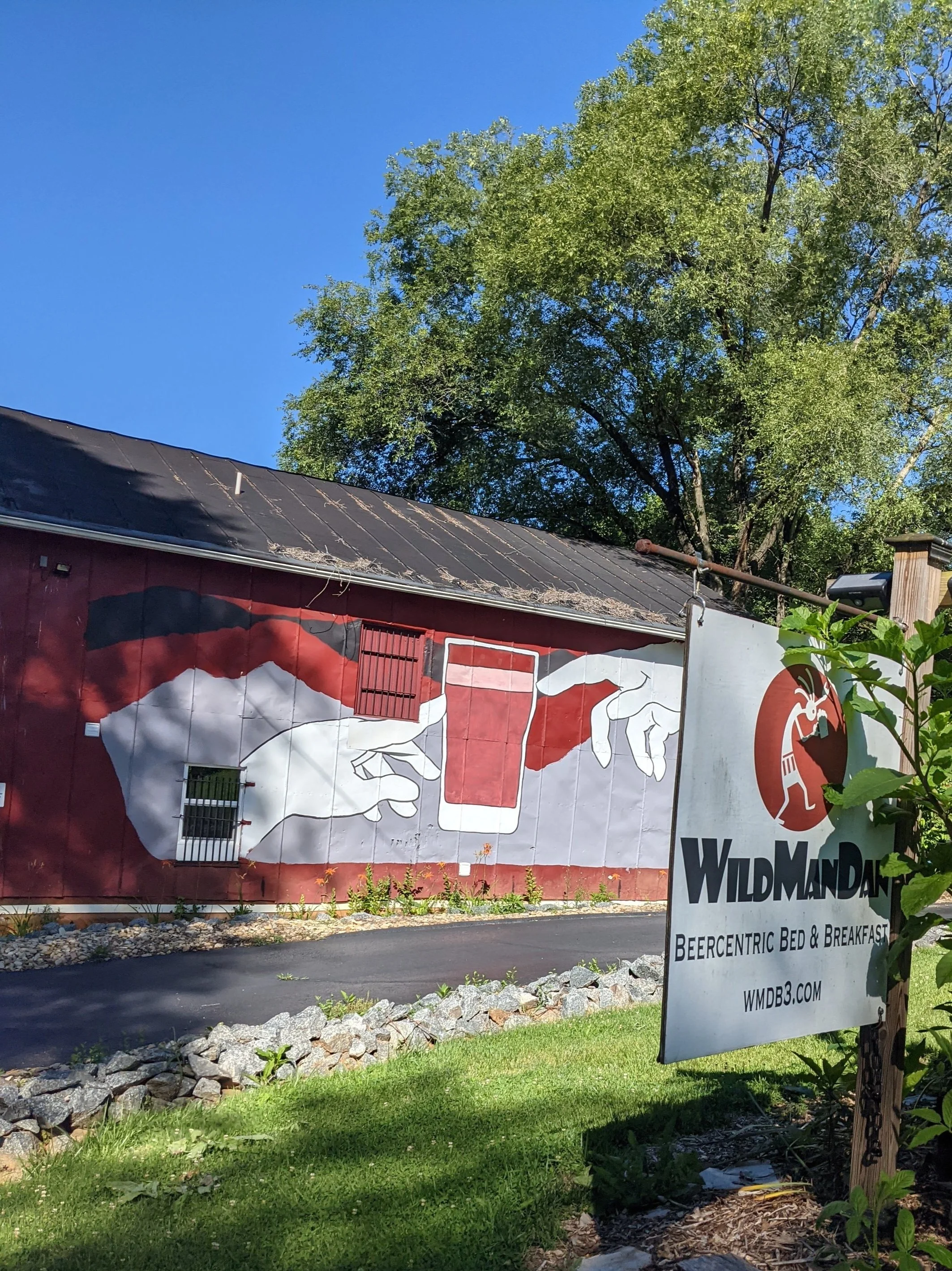 Metal Health Mural 2020 on Brew Barn (Copy)