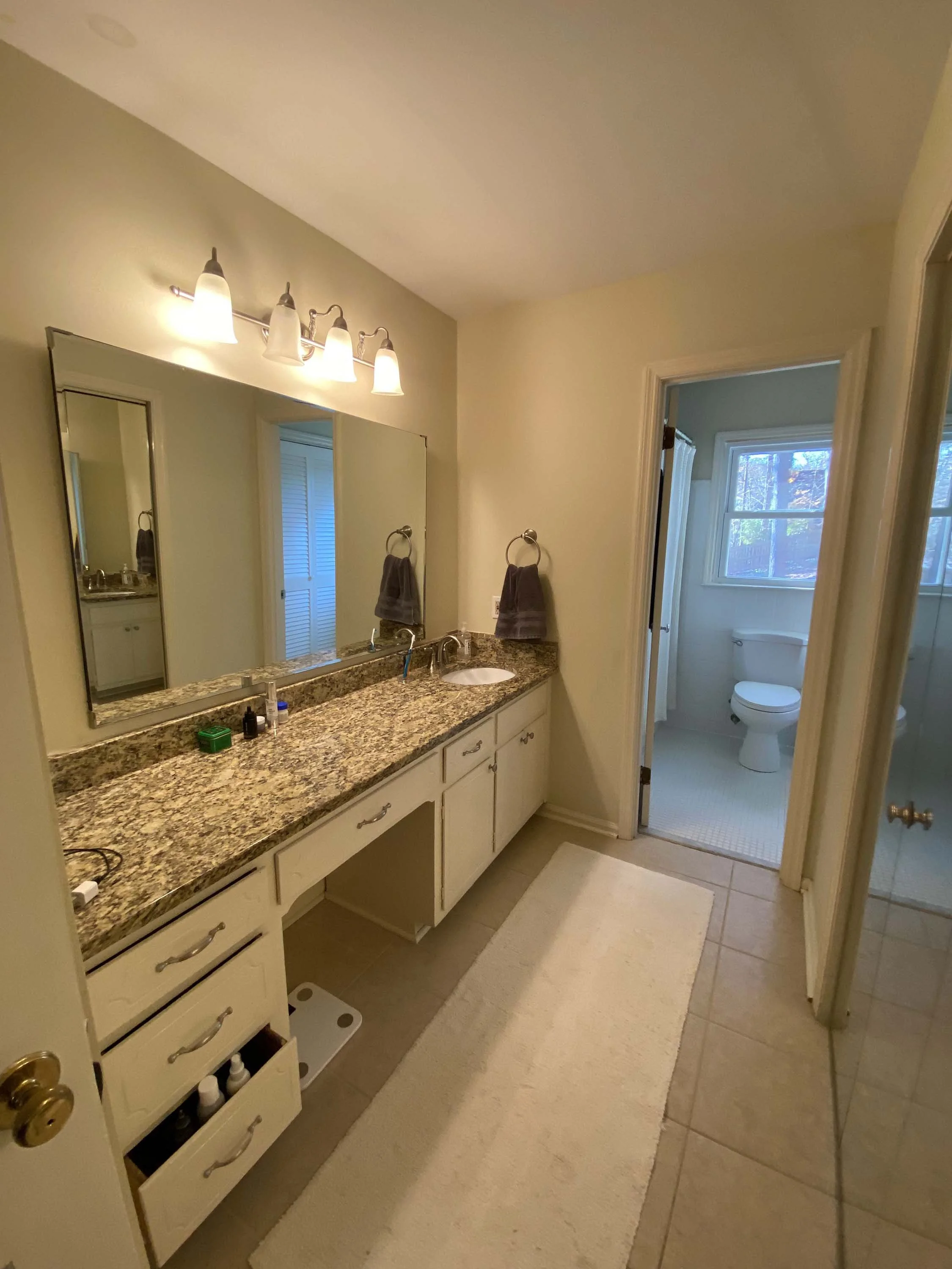 Interior Designer Sandi Mazzi Atlanta GA Sandy Springs Bathrooms Renovation BEFORE 01.jpg