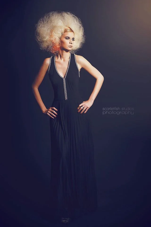 Makeup/Hair: Ashley Mills Photographer: Scarletfish Studios Model: Doll Louise Thompson