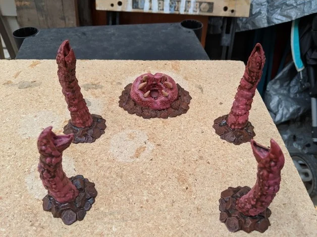 Ambush Maw , printed and painted by Travis Harris