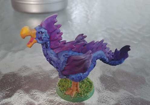 Dodotrice , printed and painted by No Time for Wargames