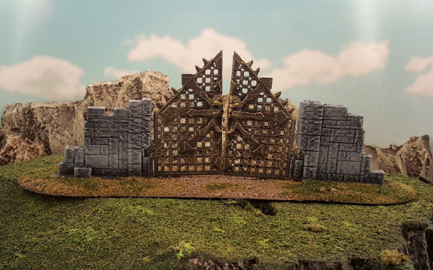 Chaos Gate , printed and painted by Markus Kruse