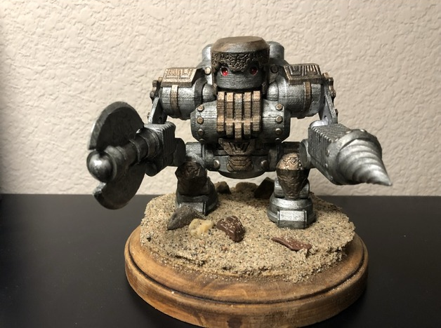 Netherforged Jotunkiller , printed and painted by Ronny Hilton