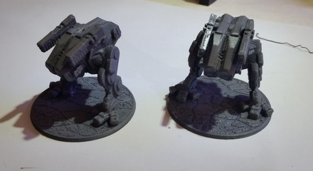 Faust Heavy Combat Drone , printed by Andrew Johnson