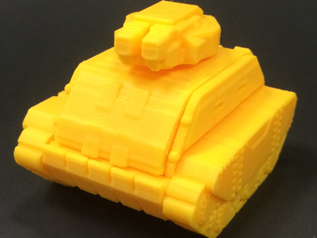 Gilgamesh Battle Tank , printed by Sean Hunter