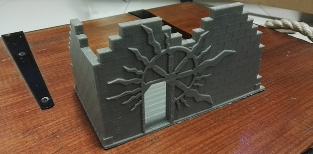 Arcane Ruins , printed by James Joubert