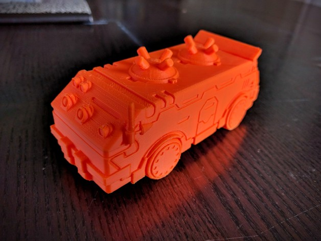 Dozer Shuttle , printed by Rocketship Games