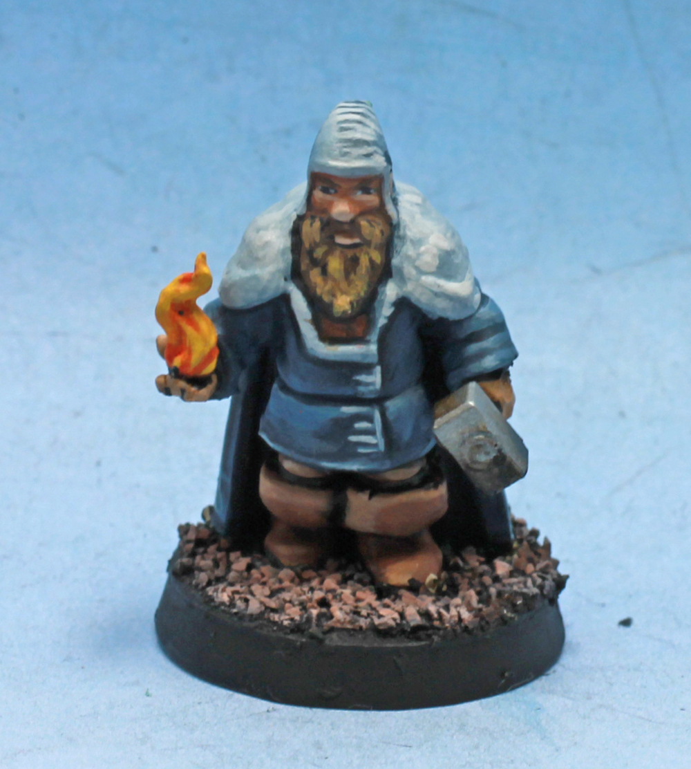 Dwarf Sorcerer , printed and painted by superbug983