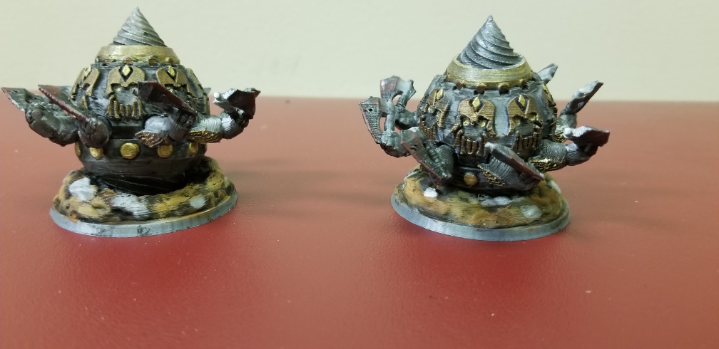 Netherforged Miner King , printed and painted by James Tate