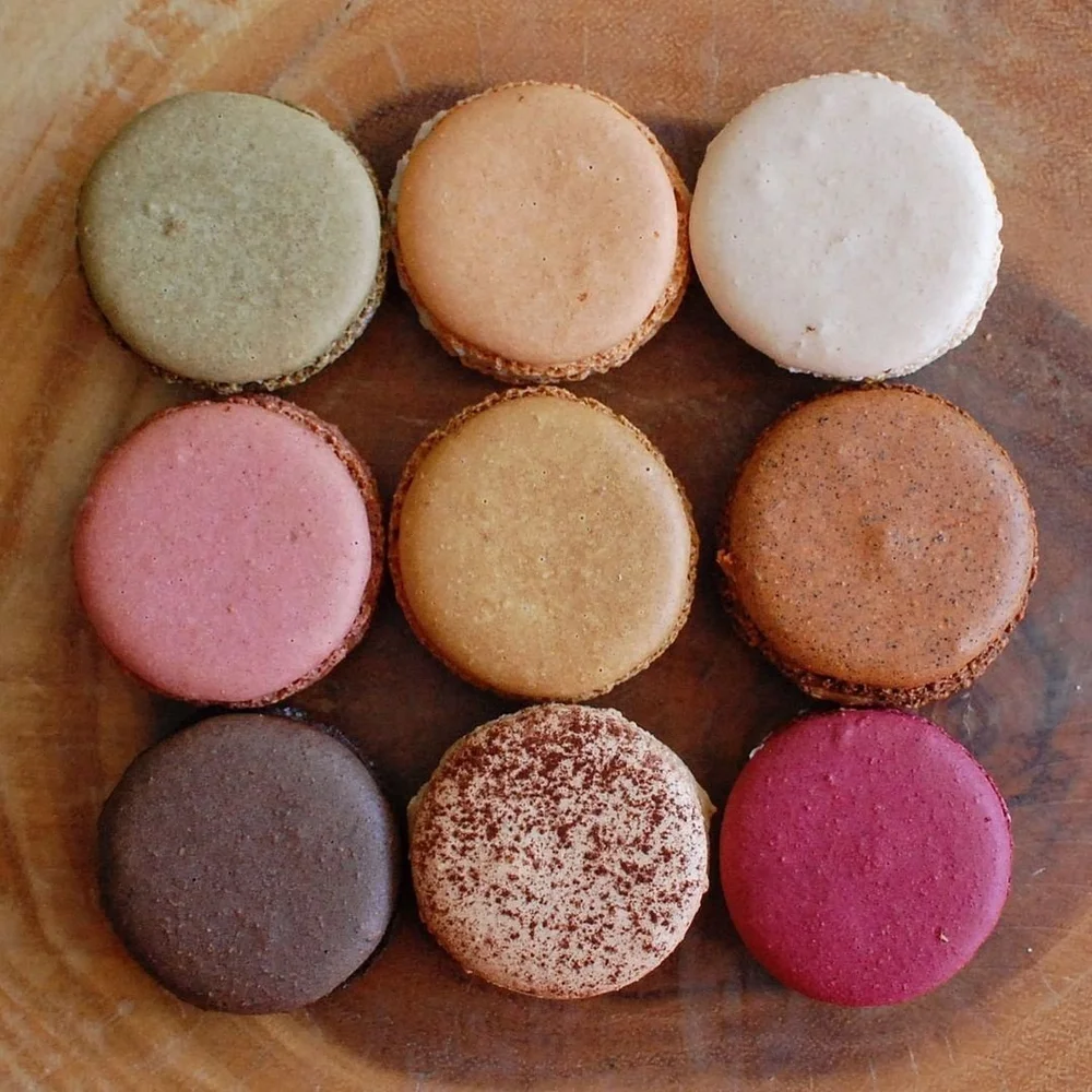 SHADES OF SUGAR MACARONS