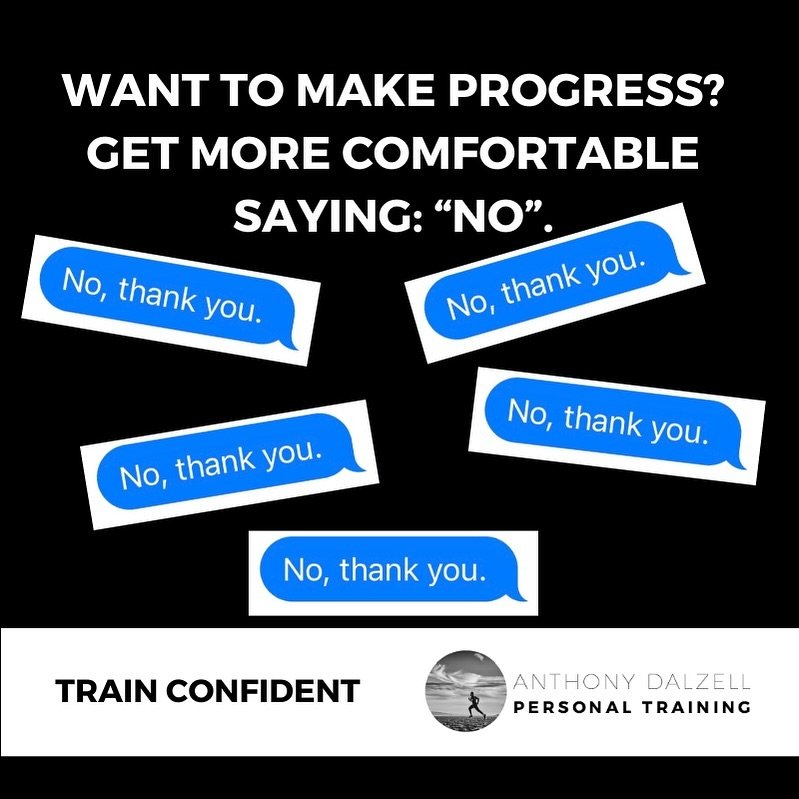 Saying &ldquo;no&rdquo; is one of the most important skills that you need to develop if you are struggling to make changes to your body and overall health. You don&rsquo;t need to say it all the time but the reality is that you must get comfortable w