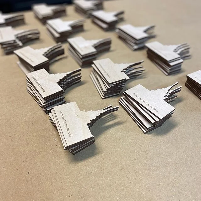 This is one of my first higher volume projects on my new laser. I am loving my Aeon Mira 9! #lasercutting #laserengraving #woodworking #smallbusiness @marcporter1