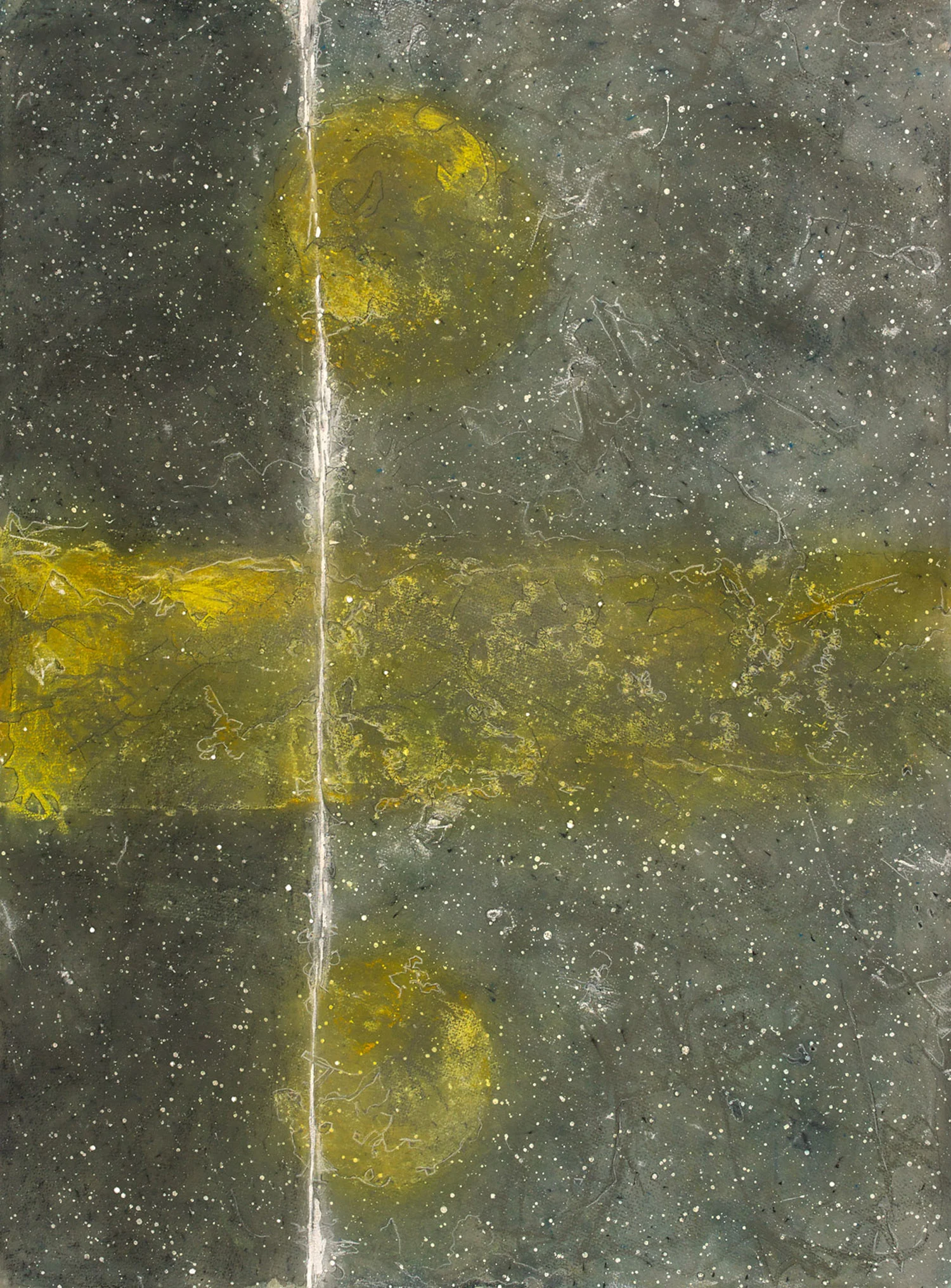GLADSTONE 2 watercolour, pastel and graphite on paper 2012 30” x 22”