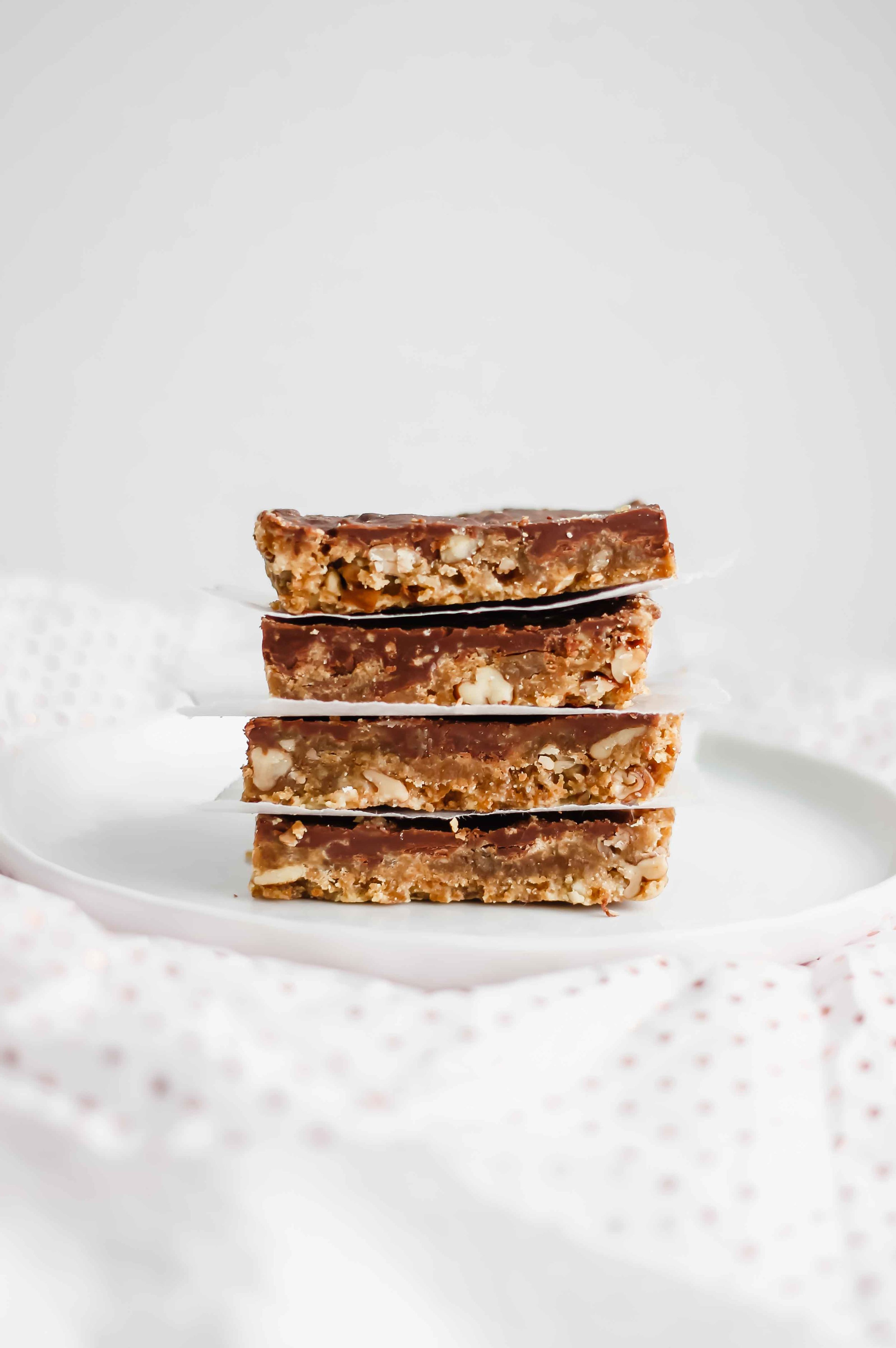 Decadent Chocolate Caramel Turtle Bars (Gluten Free/Lactose Free)