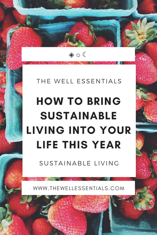 How to bring sustainable living into your life this year - the well essentials.png
