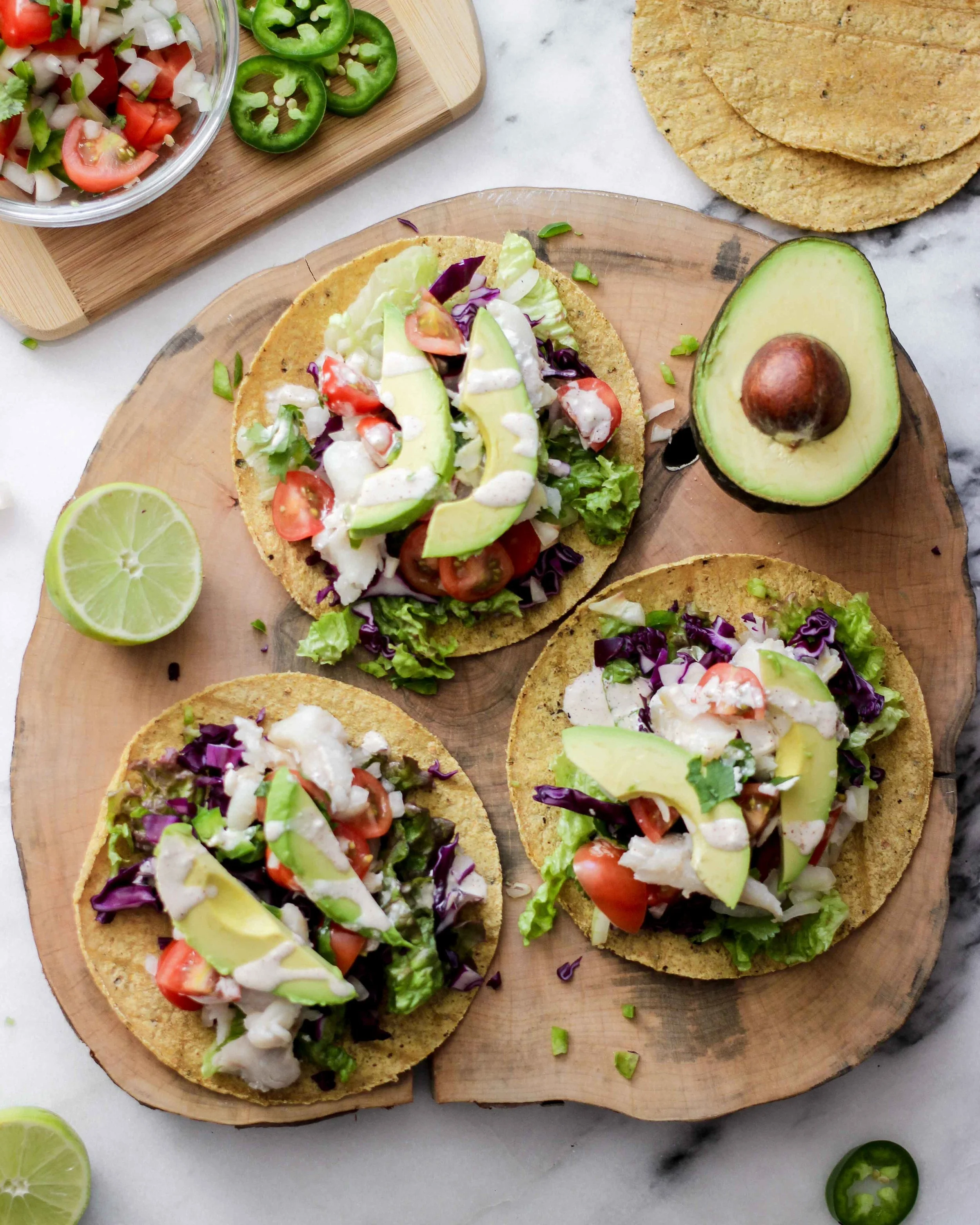 Authentic Mexican Baja California Fish Tacos Recipe With Chipotle Aioli