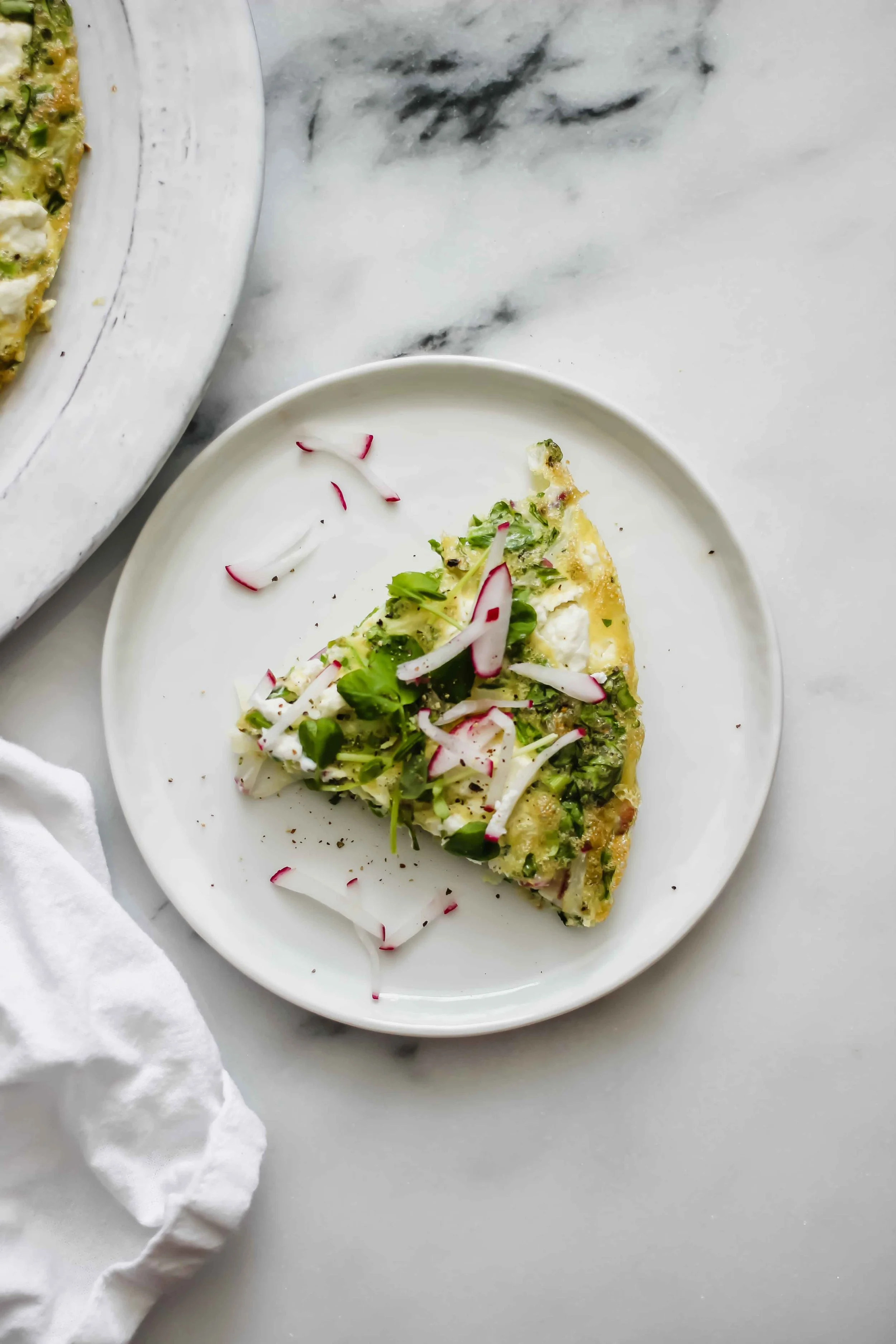 Chive And Goat Cheese Frittata