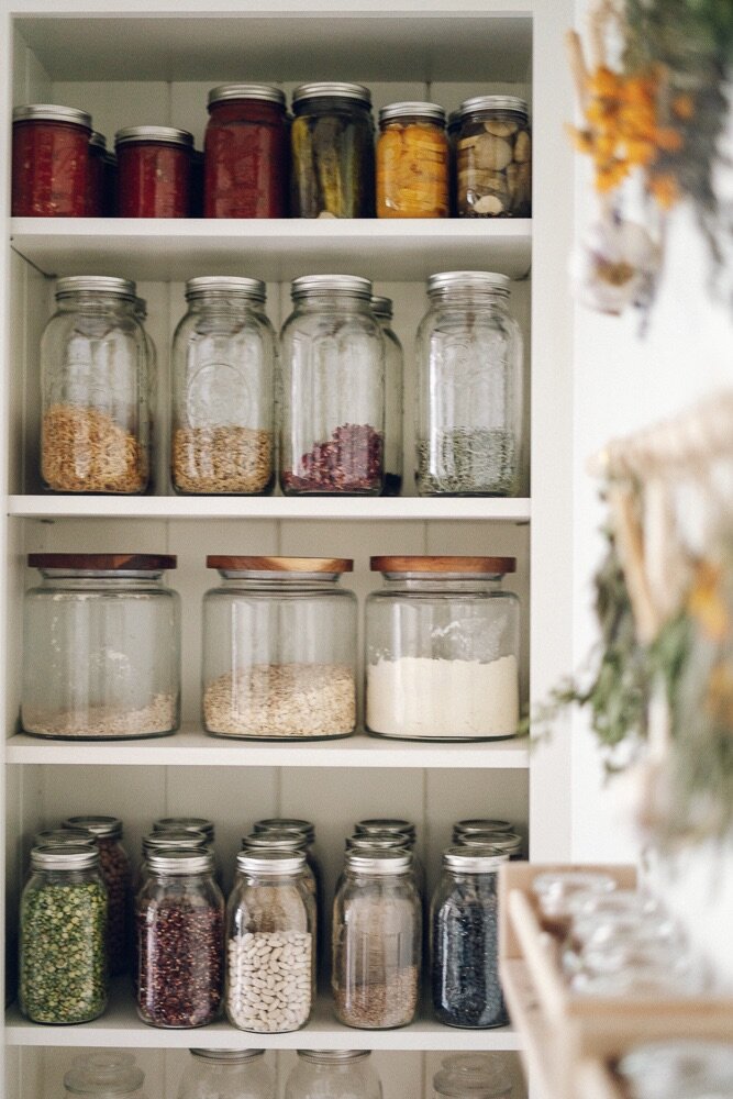 The Best Glass Jars For A Beautiful And, Glass Pantry Storage Containers