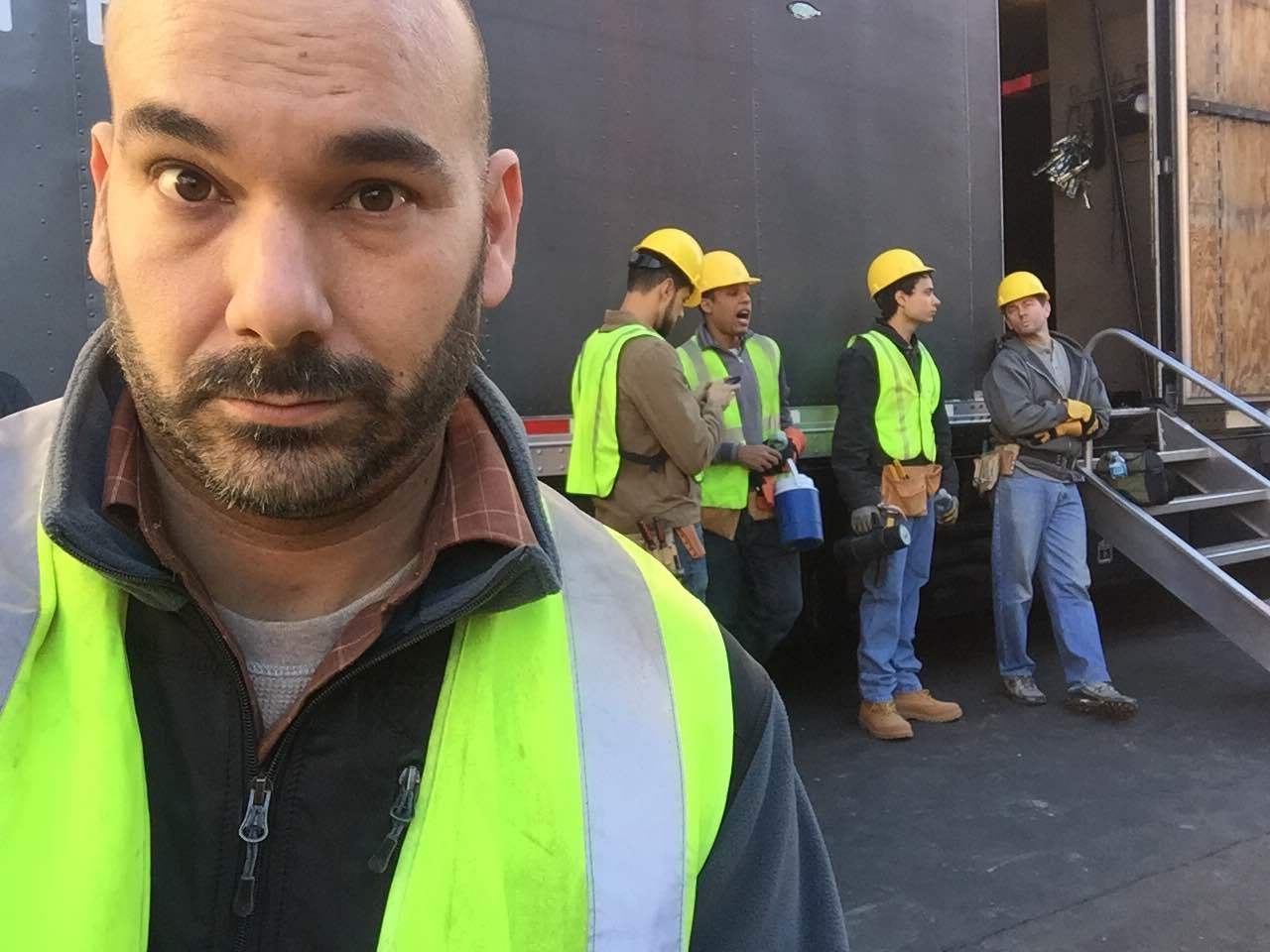 My construction crew on CSI:Cyber