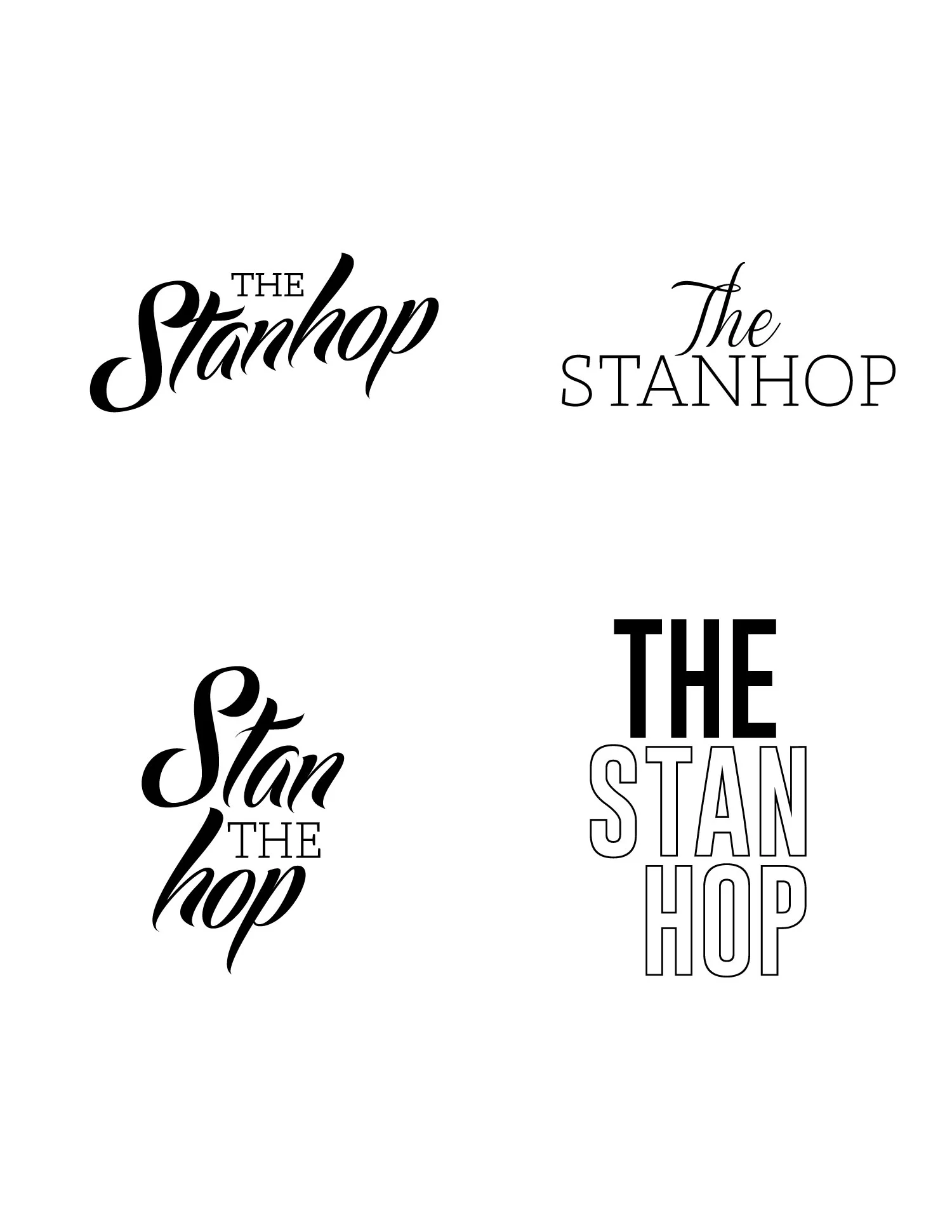Logo For The Stanhop