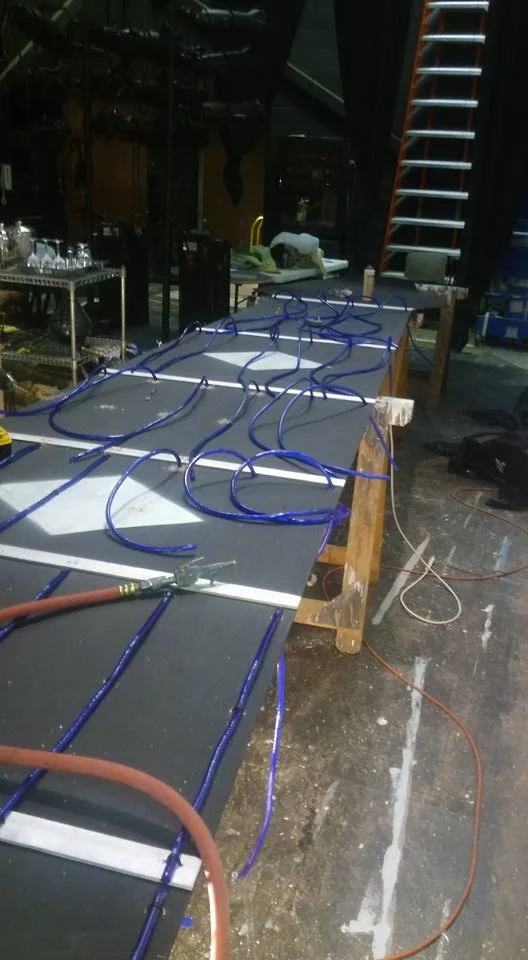 Construction and wiring of the guitar featured in the video "Breaking All Illusions"---See Portfolio