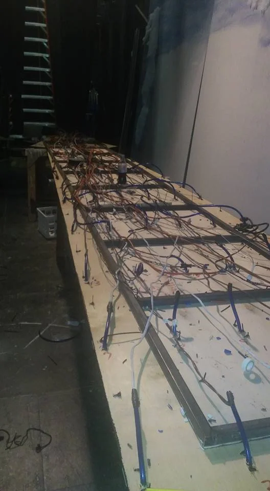 Construction and wiring of the guitar featured in the video "Breaking All Illusions"---See Portfolio