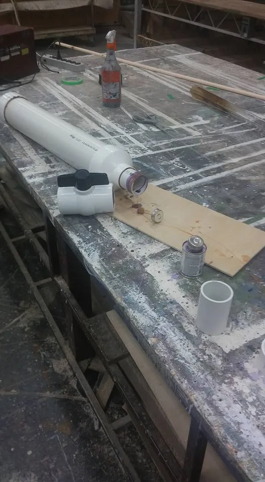 Construction of Confetti Cannons--Electrically Triggered