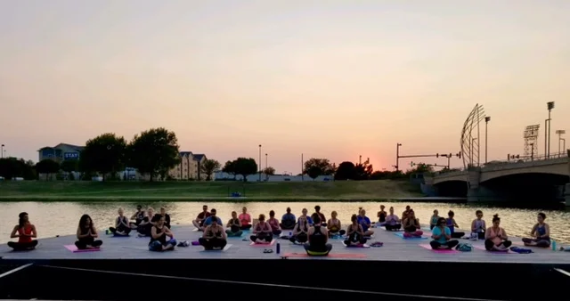 Yoga and Drinks on the River